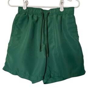 Swim Forever 21 Men’s Green Swim Shorts Size S Inseam 5”